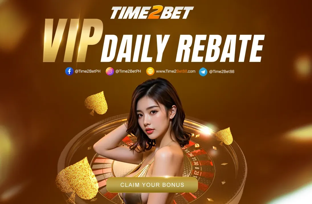 Time2Bet VIP Daily Rebate